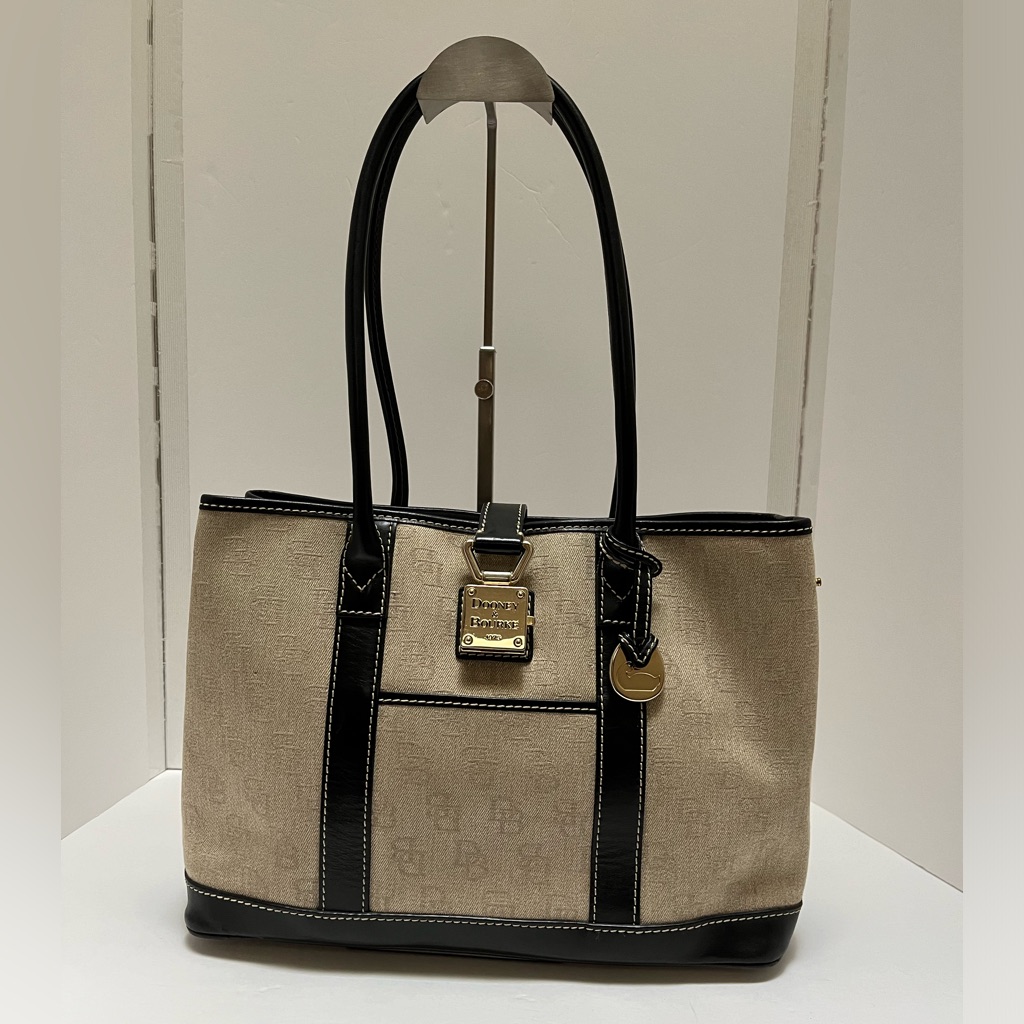 Dooney & Bourke Canvas Logo Tote